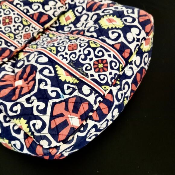 Vera Bradley Backpack HTF Sun Valley Large Zip Travel Pockets Adjustable Strap - Picture 6 of 12
